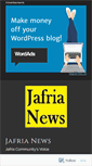 Mobile Screenshot of jafrianews.com