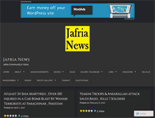 Tablet Screenshot of jafrianews.com